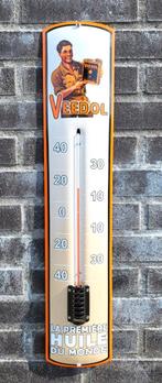 Emaille thermometer - Veedol, Collections, Marques & Objets publicitaires, Verzenden
