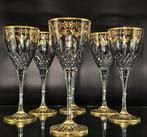 Artemisia - Wijnglas (6) - Kristal, oro 24kt - De Merletti