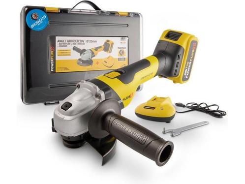 Powerplus accu haakse slijper POWXB20050 - 20V slijpmachine, Huis en Inrichting, Woonaccessoires | Overige, Zo goed als nieuw