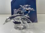 Swarovski - Beeldje - 1990 annual edition dolphins – “lead, Antiek en Kunst