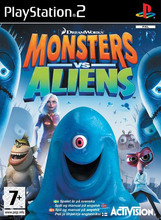 Monsters vs. Aliens-Standaard (PlayStation 2) Gebruikt, Games en Spelcomputers, Games | Sony PlayStation 2, Ophalen of Verzenden