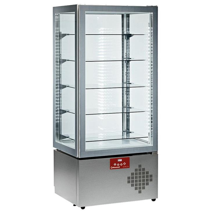 Chocoladevitrine | 457L | Grijs | +14°C/+16°C | 6 Niveaus |, Zakelijke goederen, Horeca | Keukenapparatuur, Nieuw in verpakking