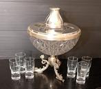 Drankkast (7) - Kristal, Metaal - 35 cm, 4,1 kg