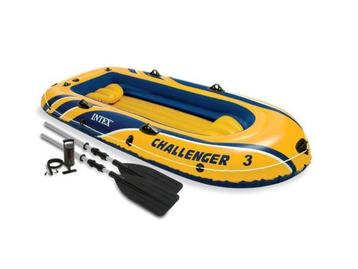 Veiling - Intex Challenger 3 Set Opblaasboot 3-persoons beschikbaar voor biedingen