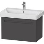 Wastafelkast Duravit No.1 Met 1 Lade 74x42.6x47.8cm Met, Ophalen of Verzenden, Nieuw, Bad