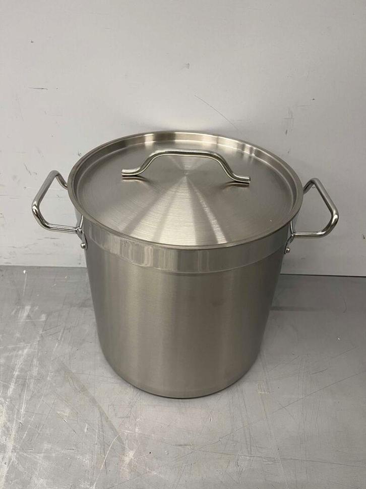RVS Soeppan Kookpan Pan Inductie 26 x 26 cm 12 liter Horeca, Zakelijke goederen, Horeca | Keukenapparatuur, Ophalen of Verzenden