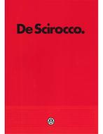 1982 VOLKSWAGEN SCIROCCO BROCHURE NEDERLANDS, Livres
