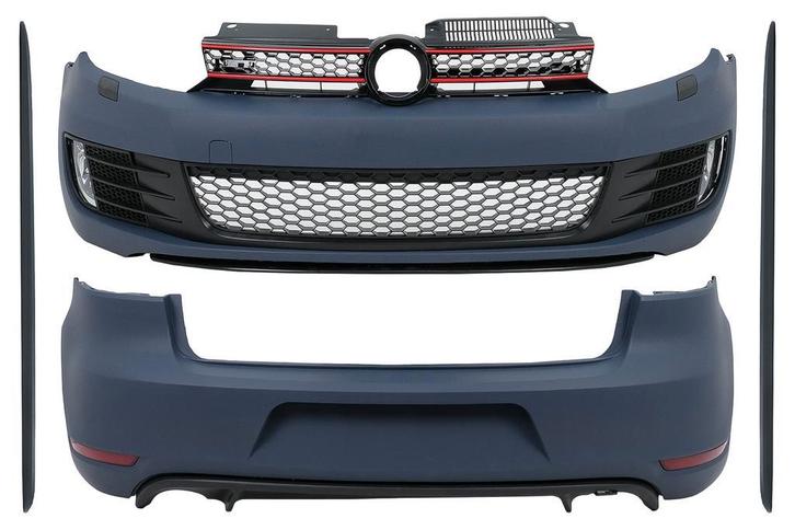 VW Golf 6 GTI Body kit Voorbumper Achterbumper Set, Auto-onderdelen, Carrosserie, Voor, Achter, Links, Rechts, Bumper, Nieuw, Volkswagen