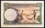 Belgisch-Congo. - 50 Francs 1955 - Pick 27b (Zonder, Postzegels en Munten
