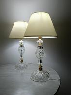 Artelight - Tafellamp (2) - Kristal - glas - messing -