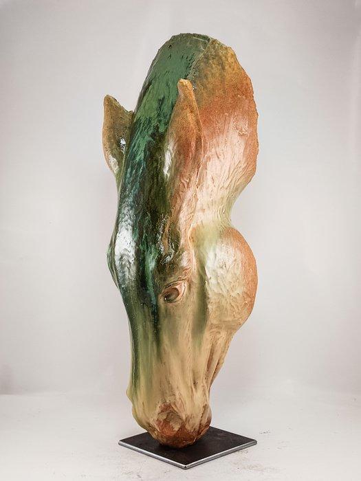 Salvatore Alibrio - Drinking horse -, Antiek en Kunst, Kunst | Designobjecten