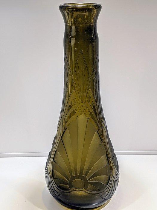 François-Théodore Legras - Vaas - Glas - Art Deco, Antiek en Kunst, Antiek | Glaswerk en Kristal