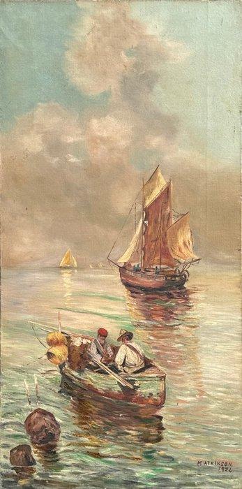 English School (XX) - Setting Sail, Antiek en Kunst, Kunst | Schilderijen | Klassiek