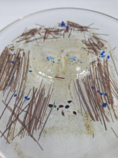 Glasfabriek Leerdam - Floris Meydam - Plateau - unique -, Antiek en Kunst, Antiek | Glaswerk en Kristal