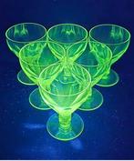 Art Déco Europe - Service à boisson - Cristal - 6 verres, Antiquités & Art