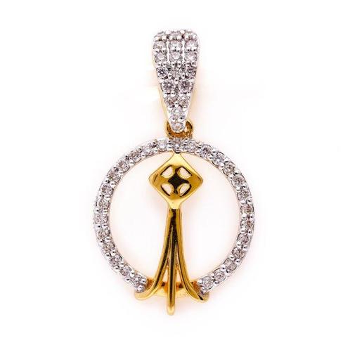 Collier - 18 carats Or jaune - 0.24ct. tw. Diamant, Handtassen en Accessoires, Kettingen