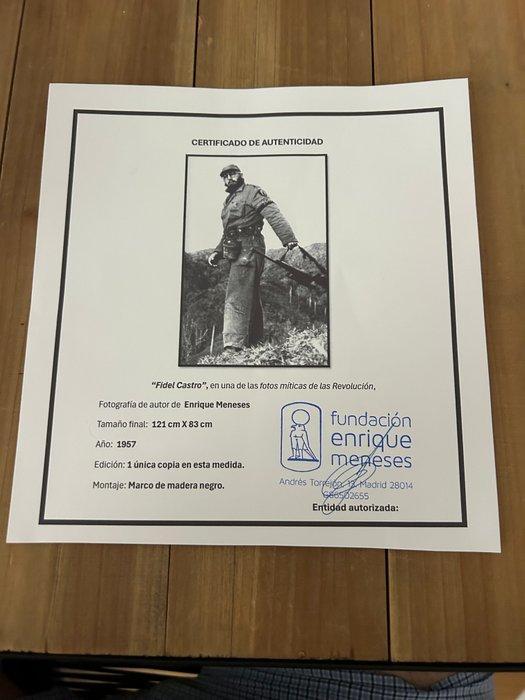 Enrique Meneses - Fidel Castro, en una de las fotos míticas, Antiek en Kunst, Kunst | Designobjecten
