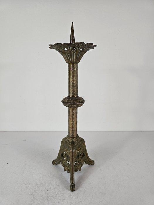 Kandelaar - Tin, Messing, Antiek en Kunst, Antiek | Boeken en Manuscripten