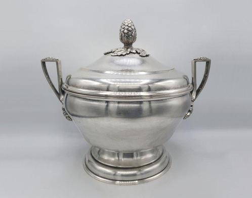 Plat à légumes - Laiton argenté - Style Louis XVI, Antiek en Kunst, Antiek | Meubels | Tafels