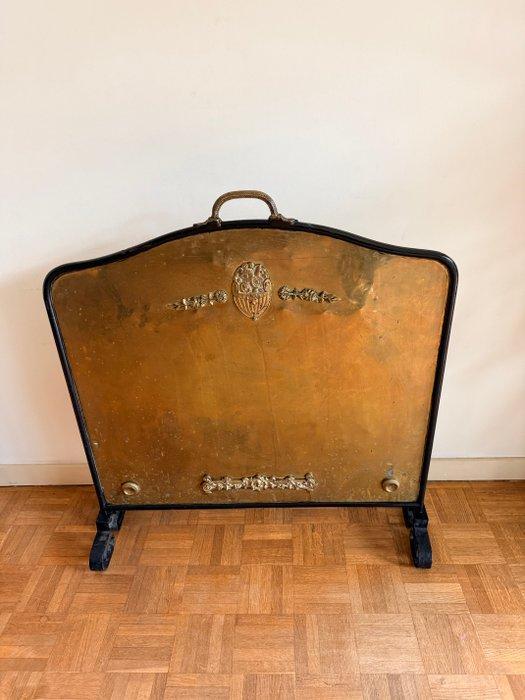 Accessoire de cheminée - Cuivre, Acier, Antiek en Kunst, Antiek | Overige Antiek