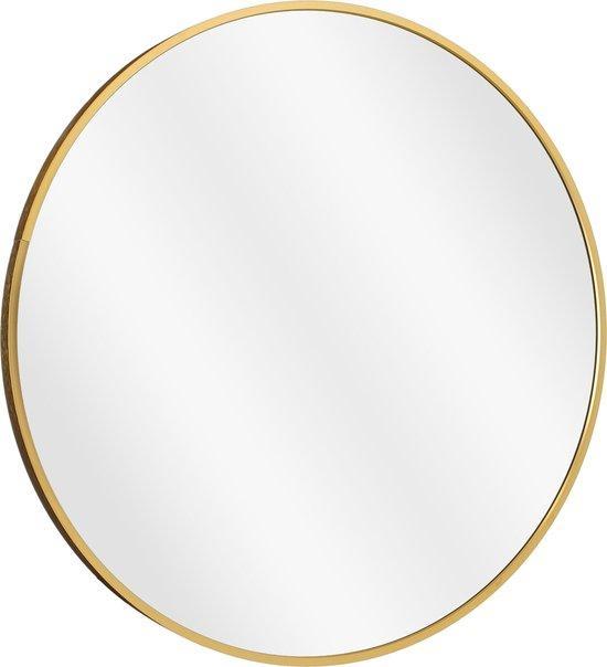 Tweedekans | Mica Decorations Rossi Wandspiegel - H3 x Ø60, Huis en Inrichting, Woonaccessoires | Spiegels, Ophalen of Verzenden