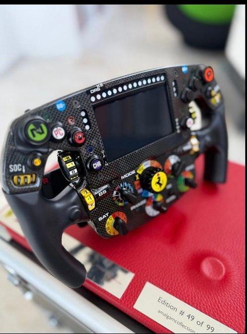 Stuur / stuurwiel - Amalgam - Ferrari SF21, Verzamelen, Automerken, Motoren en Formule 1