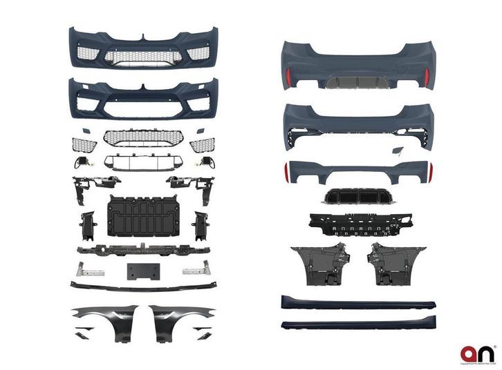 EVO pakket met zijschermen BMW G30 2017-2020 B2238, Auto-onderdelen, Carrosserie, Nieuw, Herkomst onderdeel bekend, BMW