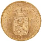 Pays-Bas. Wilhelmina. 10 Gulden 1898