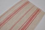 Neutrale Vintage Vloer Kilim Runner - Vloerkleed - 130 cm -