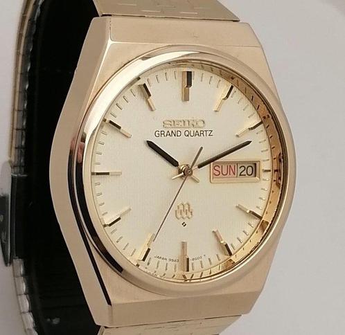 Seiko - Grand Twin Quartz - Sans Prix de Réserve - Ref., Handtassen en Accessoires, Horloges | Antiek