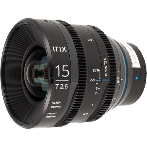 Irix Cine 15mm T2.6 for Sony E occasion, TV, Hi-fi & Vidéo, Photo | Lentilles & Objectifs, Envoi