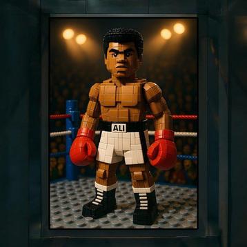 AT9 - [L] Muhammad Ali – The Greatest in LEGO (Tribute) beschikbaar voor biedingen