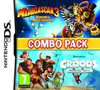 Madagascar 3 & The Croods: Prehistoric Party Combo Pack (DS), Zo goed als nieuw, Verzenden