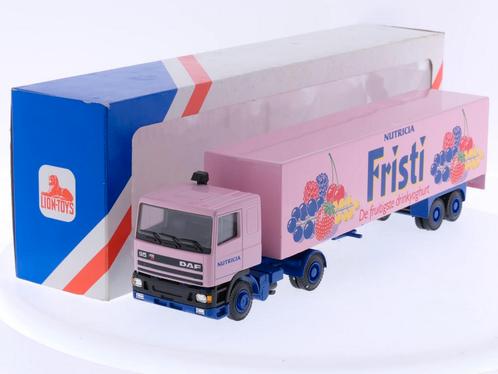 Schaal 1:50 Lion-toys No. 36 DAF 95-400 ATi trekker met t..., Hobby en Vrije tijd, Modelauto's | 1:50, Gebruikt, Ophalen of Verzenden