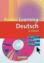 Power learning - Deutsch 9. Klasse  Book, Verzenden