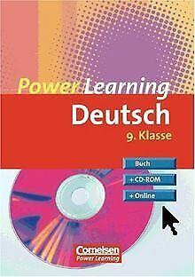 Power learning - Deutsch 9. Klasse  Book, Consoles de jeu & Jeux vidéo, Jeux | Autre, Envoi
