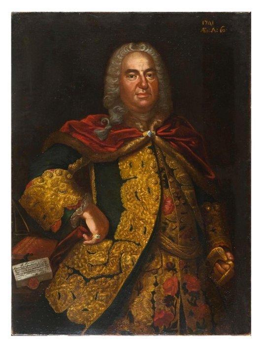 Martin van Meytens (1695-1770), Toegeschreven aan - Ritratto, Antiquités & Art, Art | Peinture | Classique