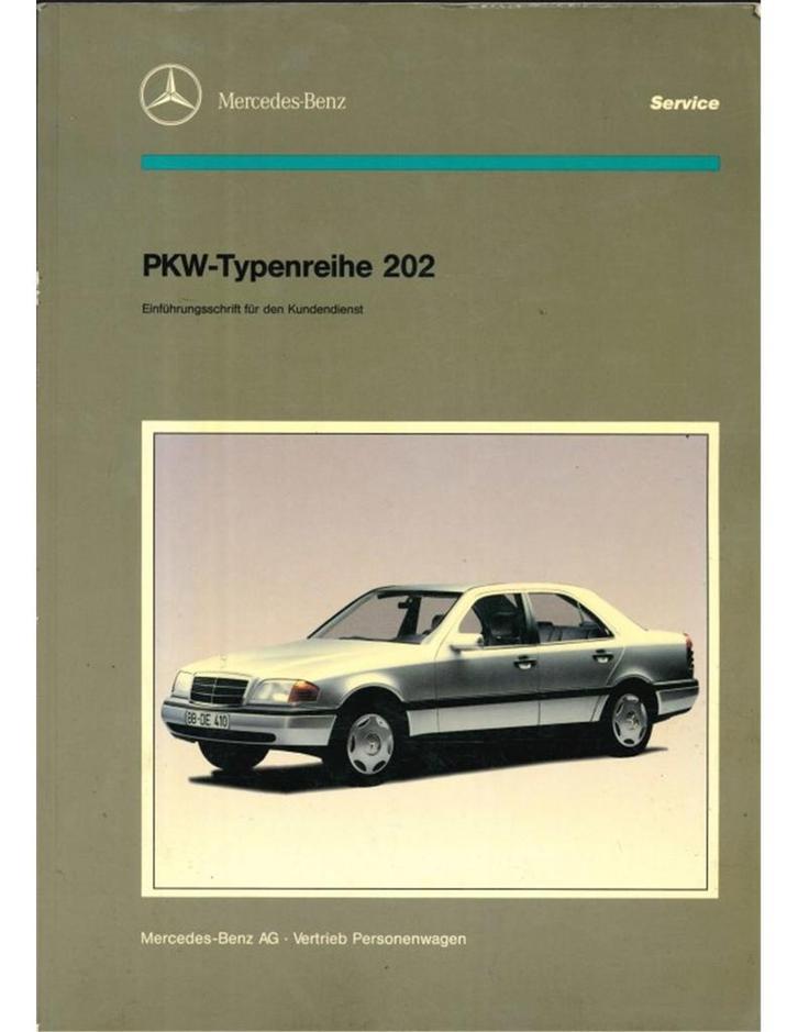 1993 MERCEDES BENZ C KLASSE WERKPLAATSHANDBOEK DUITS, Auto diversen, Handleidingen en Instructieboekjes