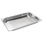 GN-Bak | RVS | 1/1 GN | Hoogte 40mm | Geperforeerd |, Zakelijke goederen, Horeca | Keukenapparatuur, Verzenden, Nieuw in verpakking