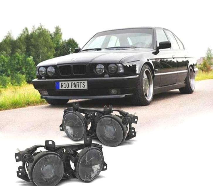 PHARES BMW E34 88-95 E32 86-94 FOND NOIR, Autos : Pièces & Accessoires, Éclairage, Envoi
