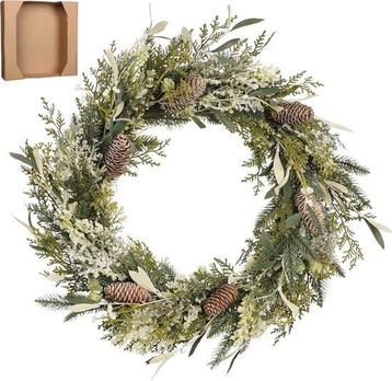 Tweedekans | House of Seasons Alva Kerstkrans - Ø50 cm -, Ophalen of Verzenden