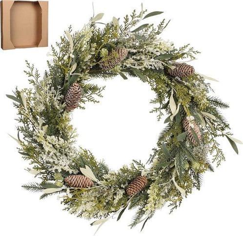 Tweedekans | House of Seasons Alva Kerstkrans - Ø50 cm -, Diversen, Kerst, Ophalen of Verzenden