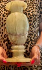 Vaas - Indrukwekkende vaas in natuurlijk onyx - levendige