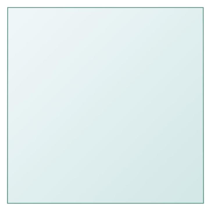 vidaXL Tafelblad 60x60 cm gehard glas transparant, Huis en Inrichting, Tafelonderdelen, Nieuw, Verzenden