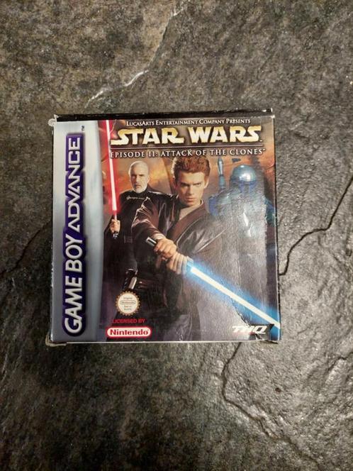Star wars attack of the clones (Gameboy Advance tweedehands, Games en Spelcomputers, Games | Nintendo Game Boy, Ophalen of Verzenden