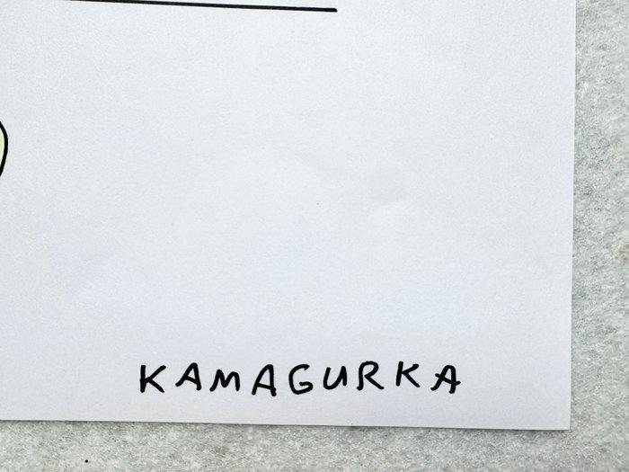 Kamagurka - Slimme kofiie, Antiek en Kunst, Kunst | Designobjecten
