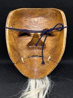 Noh masker - Hout, hoogwaardige houten gesculpteerde