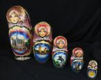 Figurine - Exclusieve matroesjka poppen rijkelijk en, Antiek en Kunst