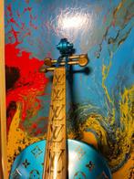 fp pop art - Louis vuitton violon 60cm bleu turquoise, Antiquités & Art
