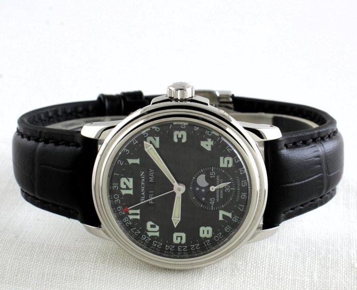Blancpain - Leman - Complete Calendar - Moonphase - Ref., Handtassen en Accessoires, Horloges | Heren